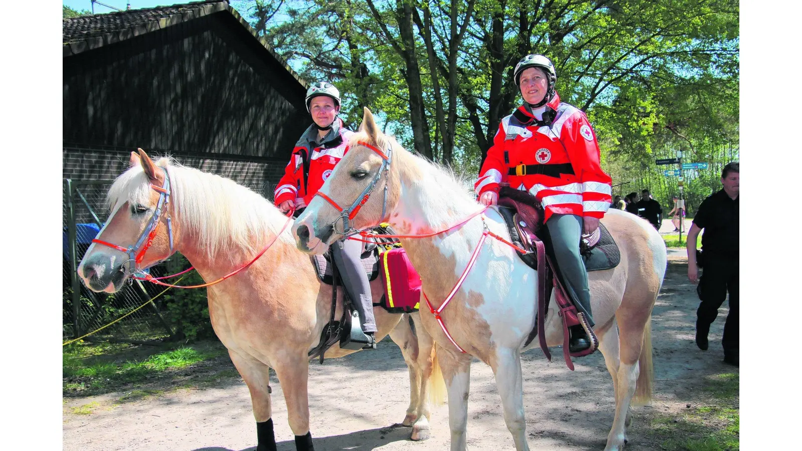 DRK-Reiterstaffel erneut präsent (Foto: gi)