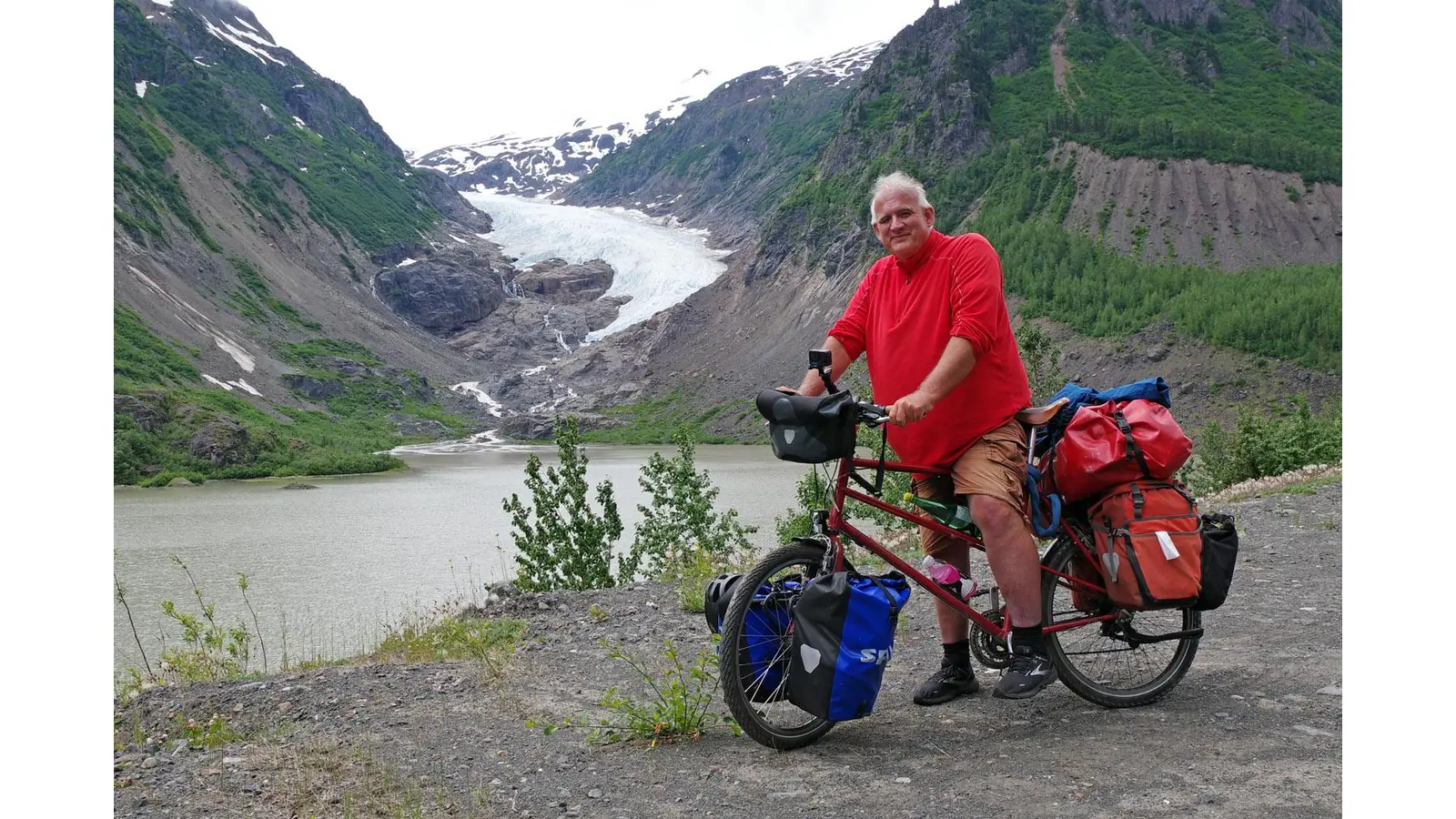 Unterwegs mit dem Fahrrad: Reinhard Pantke. (Foto: privat)