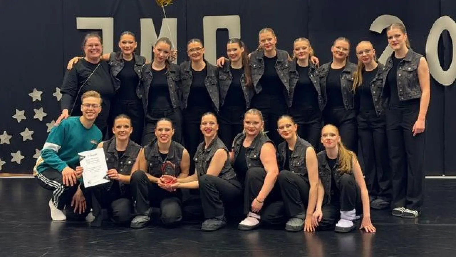 Erfolgreich: Die Formation „Diversity” des TuS Wunstorf. (Foto: privat)