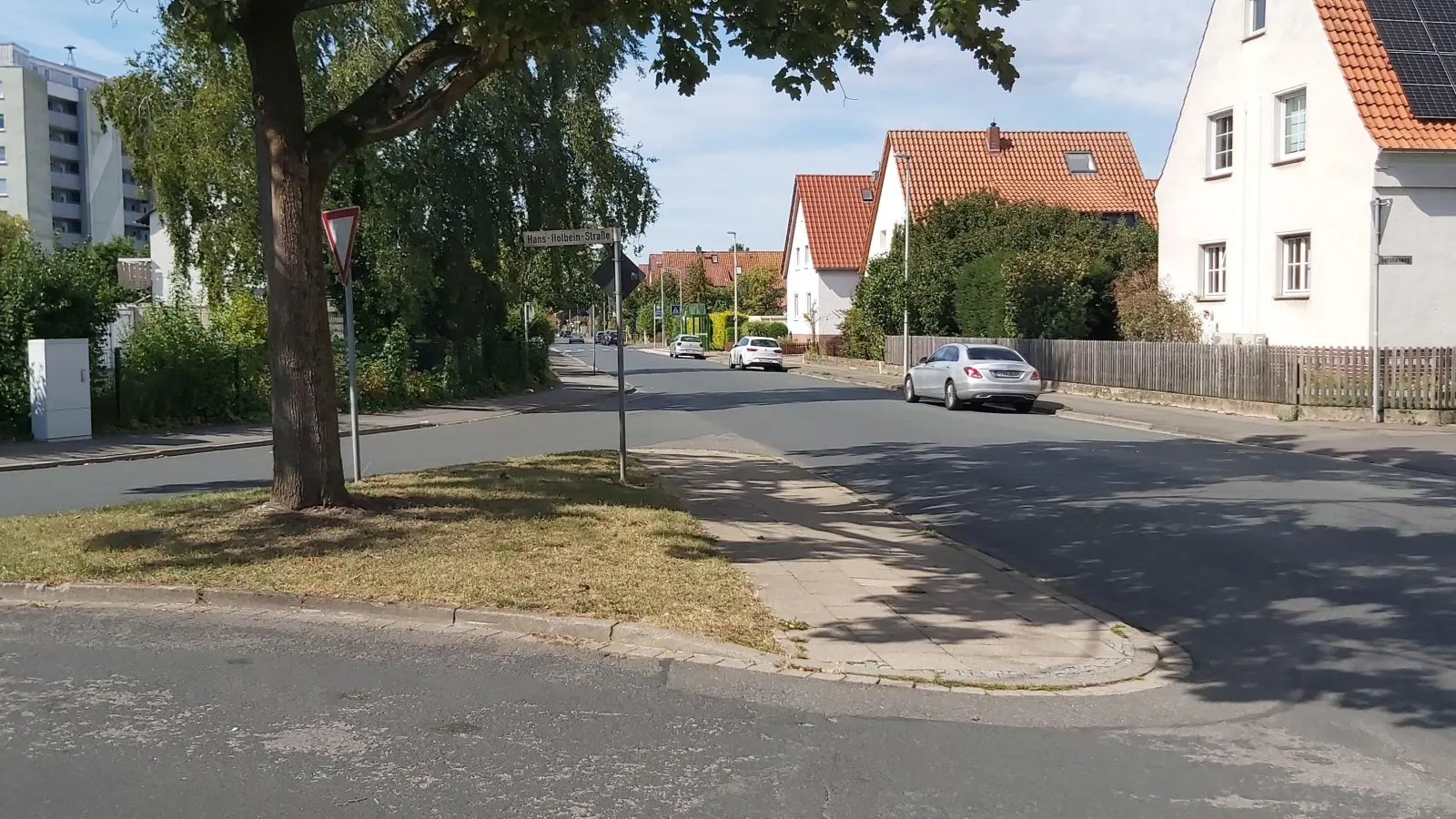 Weitere Ypsilon-Einmündung Am Hasenpfahl sollen umgebaut werden. (Foto: gk)