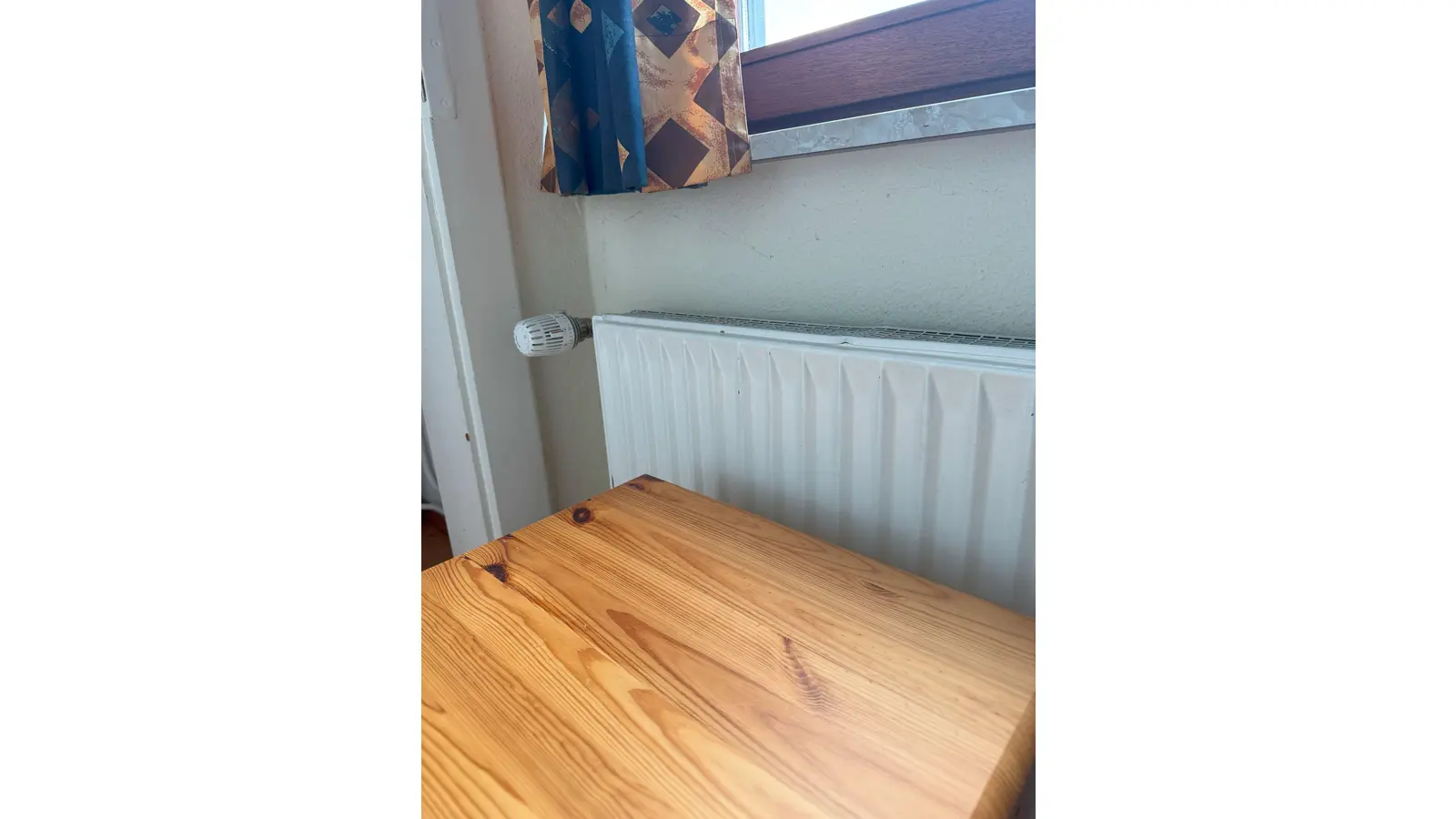 Heizkörper nicht zustellen. (Foto: Horst Roch)