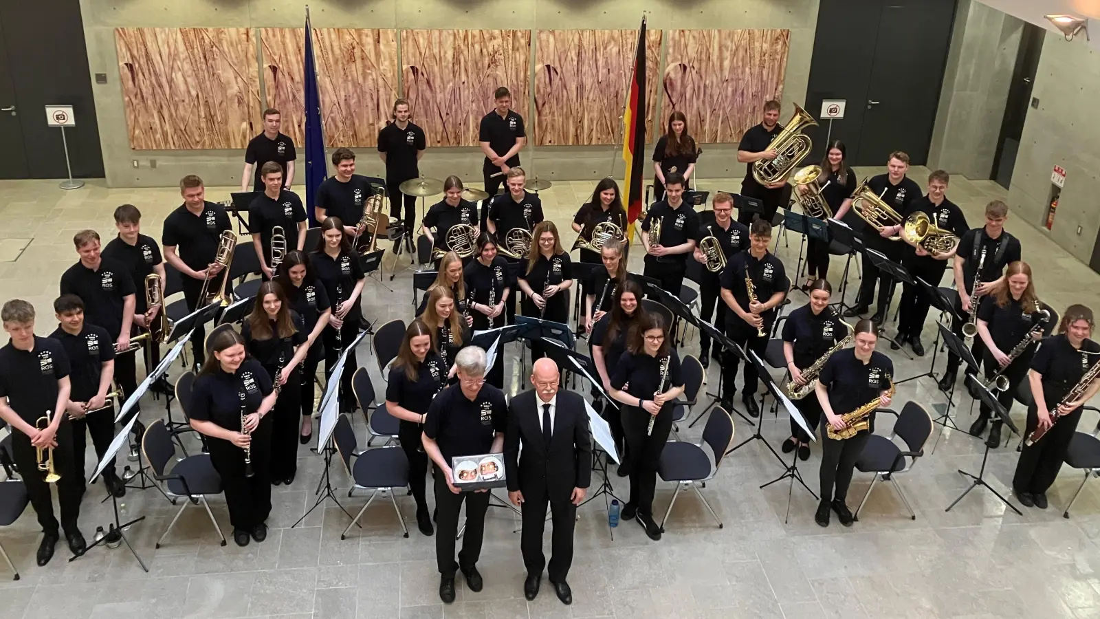 Die Ratsband in der deutschen Botschaft in Tokyo (Japan). (Foto: privat)