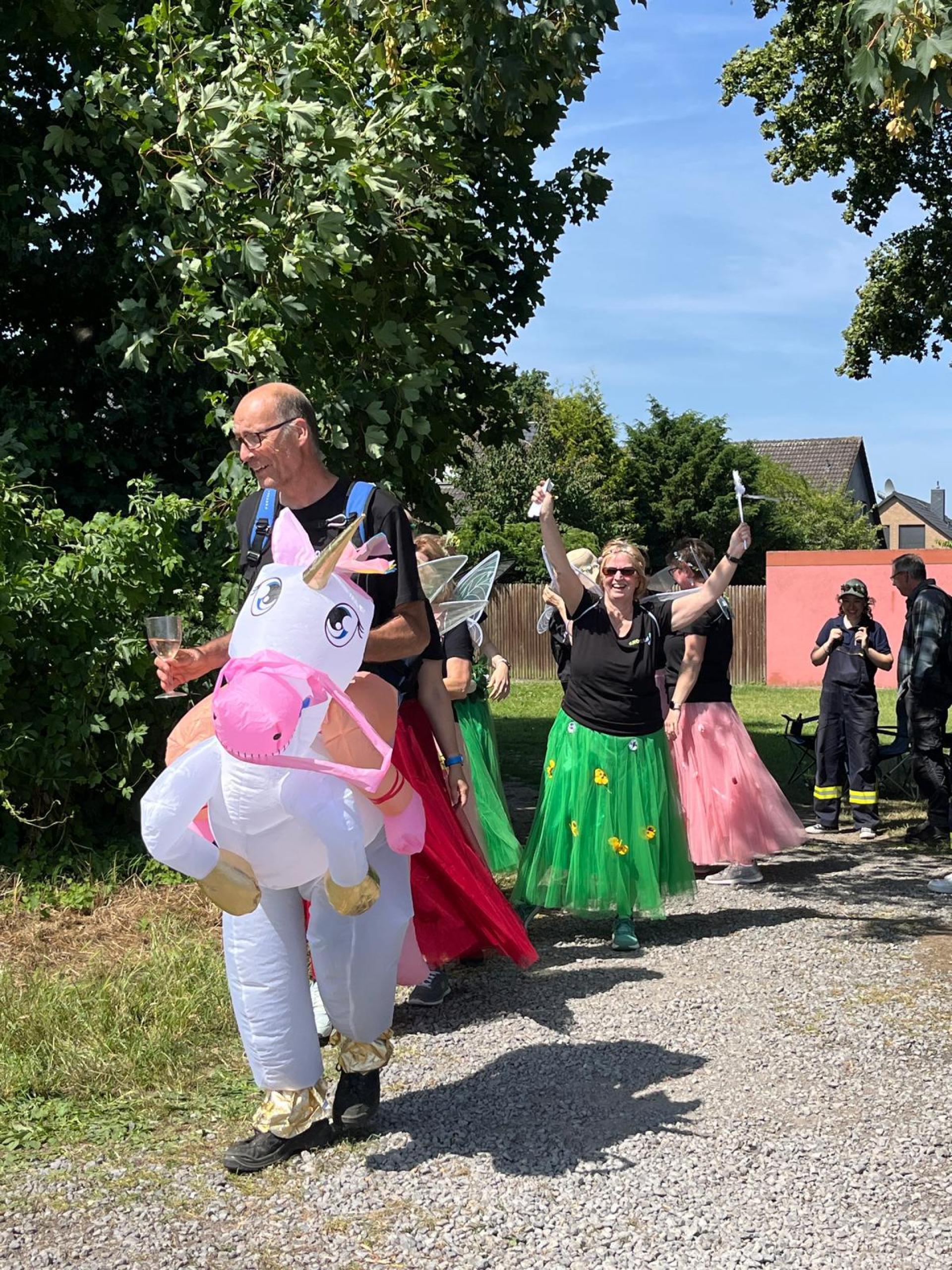 In Verkleidung: Eindrücke vom Luther Leistungsmarsch 2025. (Foto: Feuerwehr)