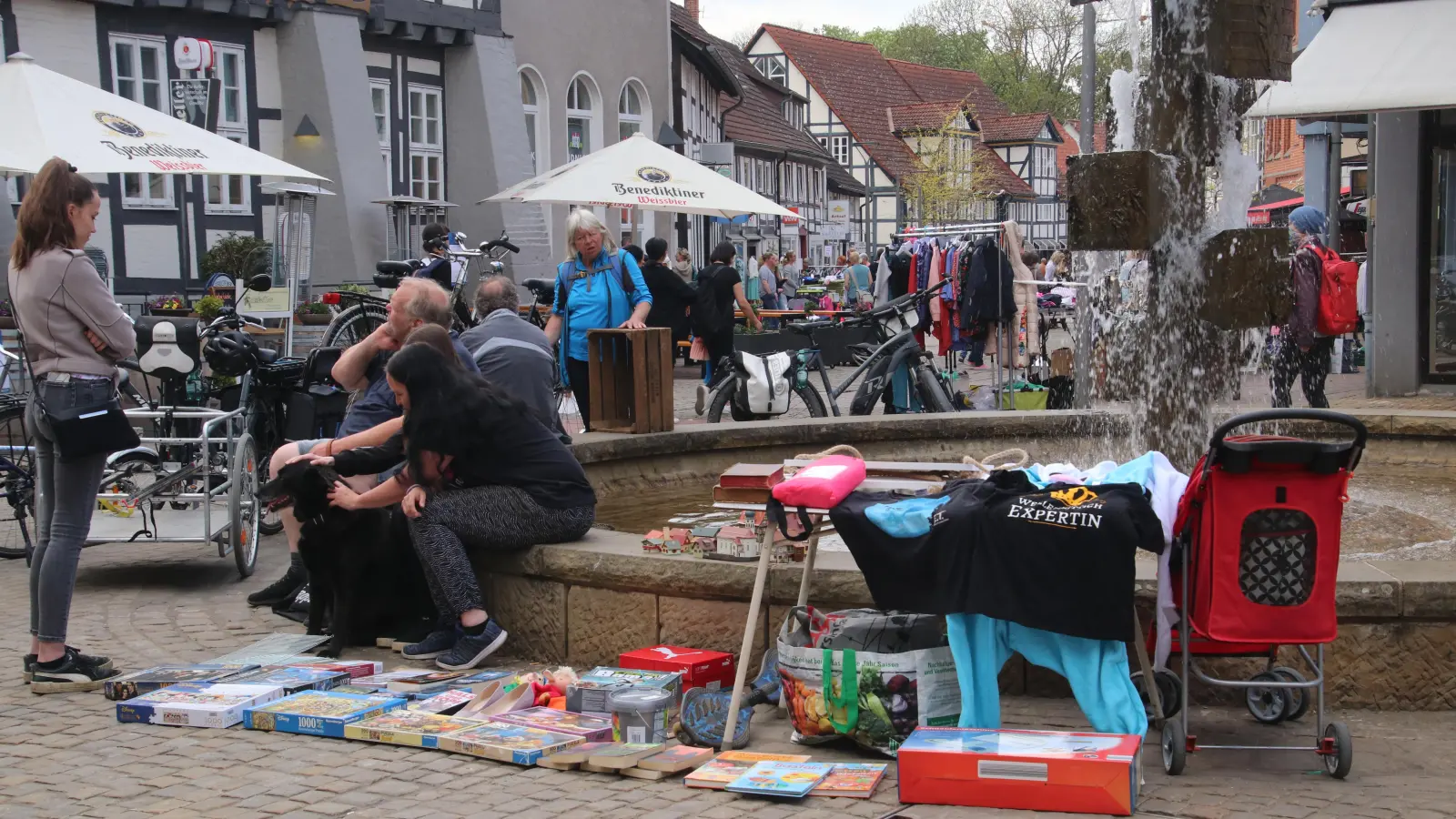 Einen großen Zuspruch wünscht sich die Werbegemeinschaft zum Flohmarkt.  (Foto: gi)