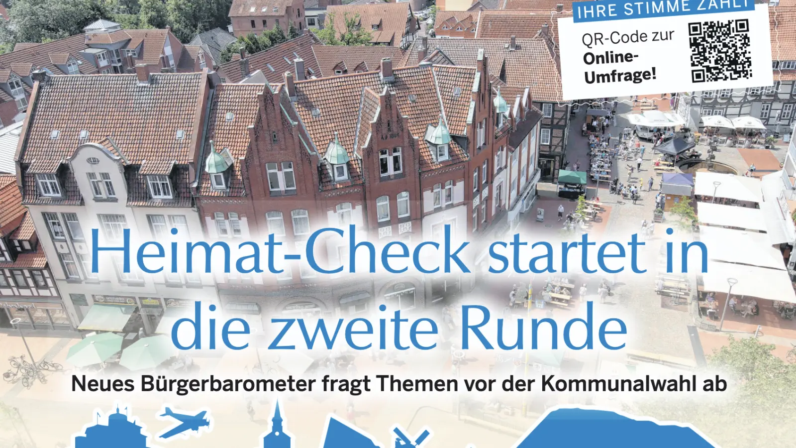 Mitmachen: Der Heimat-Check geht in die zweite Runde. (Foto: tau, Bildmontage)