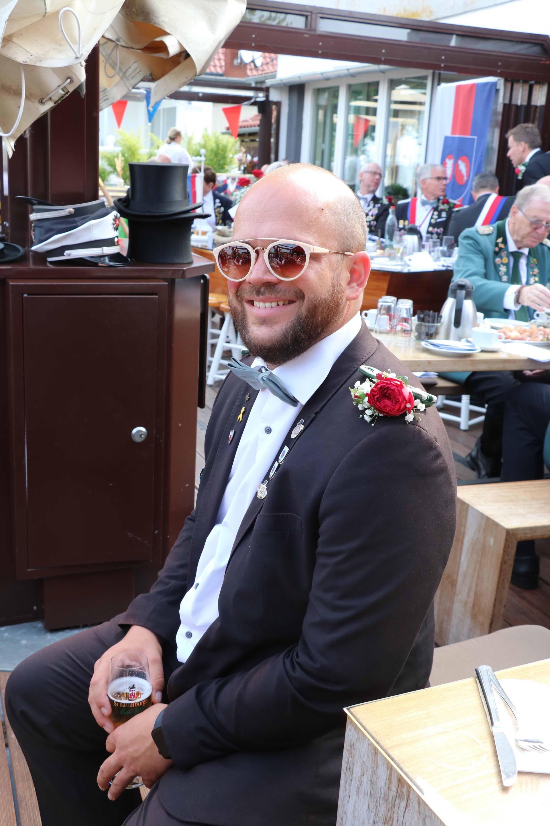 Teil des Schützenfestwochenendes: Eindrücke vom Bürgerfrühstück.  (Foto: gi)