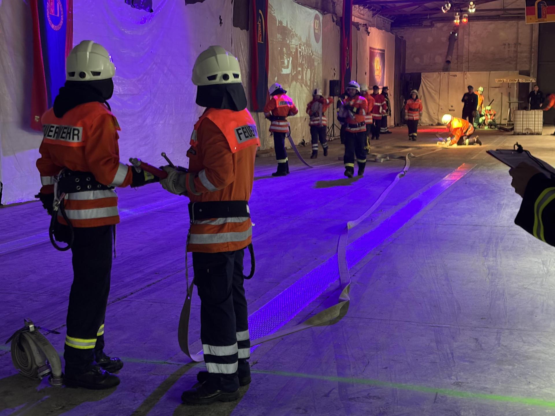 Gelungener Start ins Jubiläumsjahr: Die Winterwettkämpfe bei Agravis. (Foto: Feuerwehr)