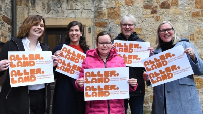 Projektauftakt für „Aller.Land” mit Anna Rizou, Miriam Fennen, Dr. Lu Seegers, Andreas Kraus und Renate Junklewitz.  (Foto: nd)