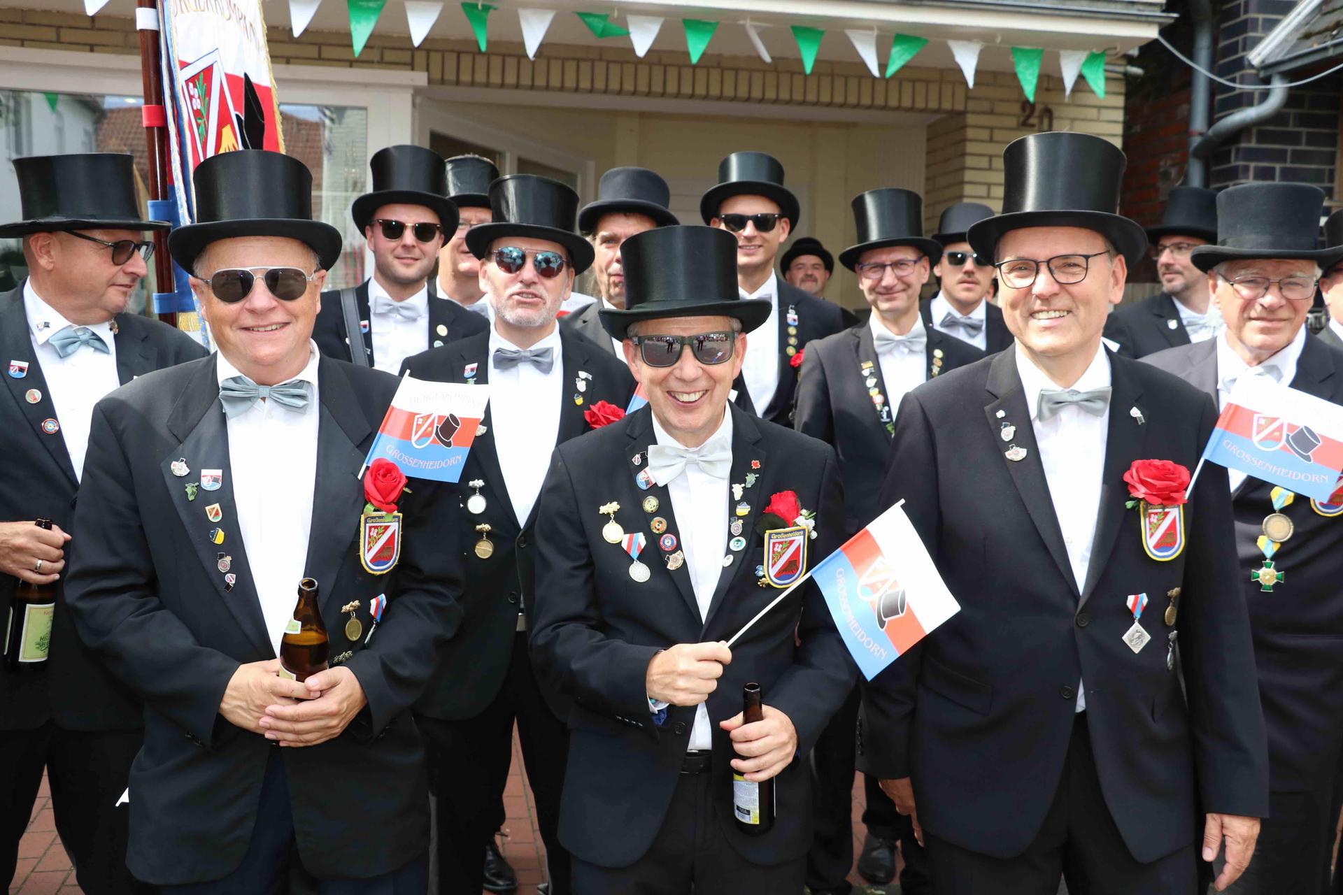 Der historische Umzug: Eindrücke vom Schützenfestsonntag. (Foto: gi)