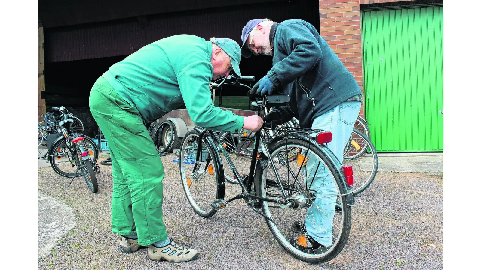 Fahrrad-Mobilität für Flüchtlinge (Foto: red)
