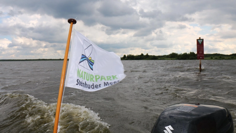 Unterwegs: Auf dem Steinhuder Meer. (Foto: tau)