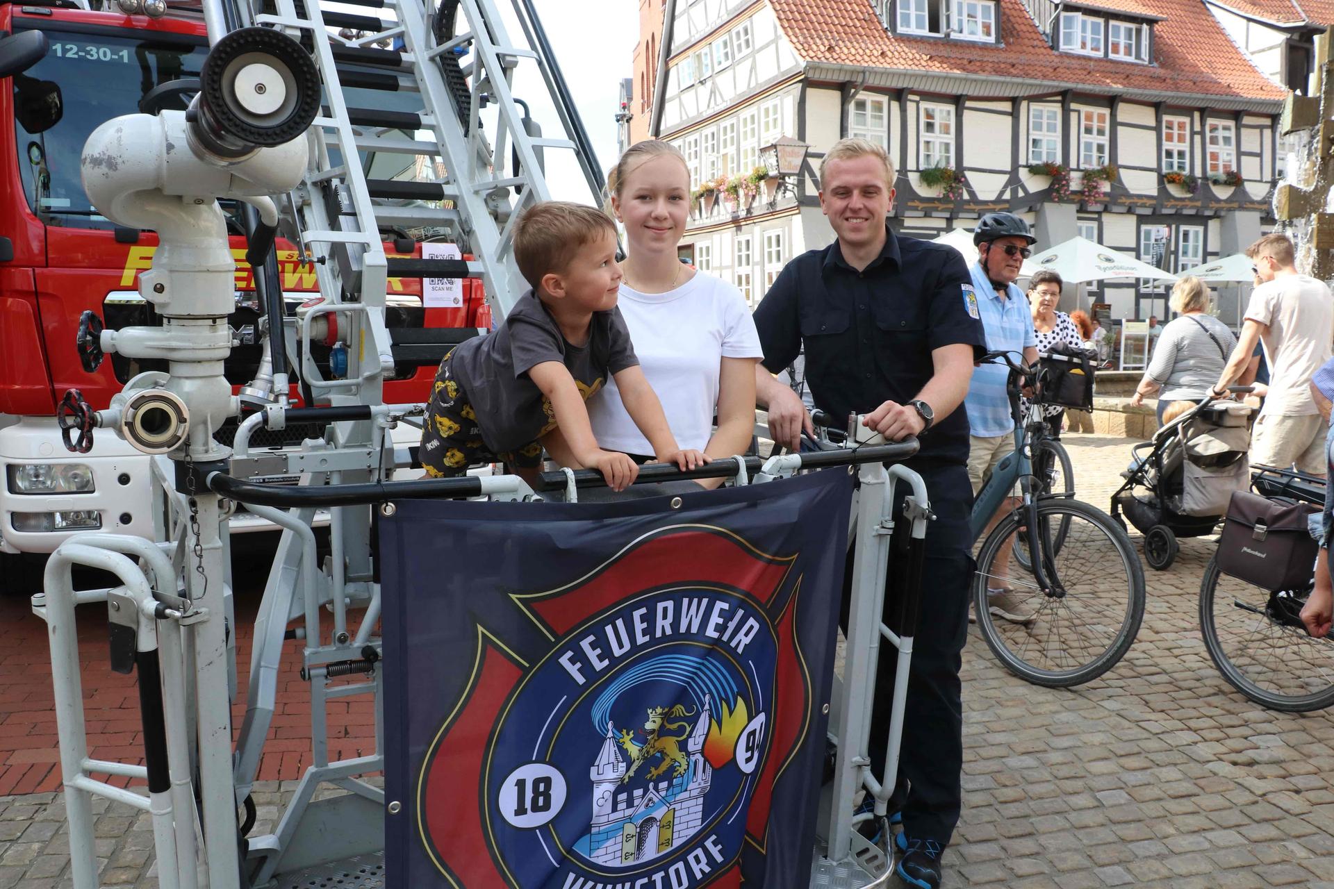 Eindrücke vom Rettertag in der Innenstadt und bei den Stadtwerken. (Foto: gi)