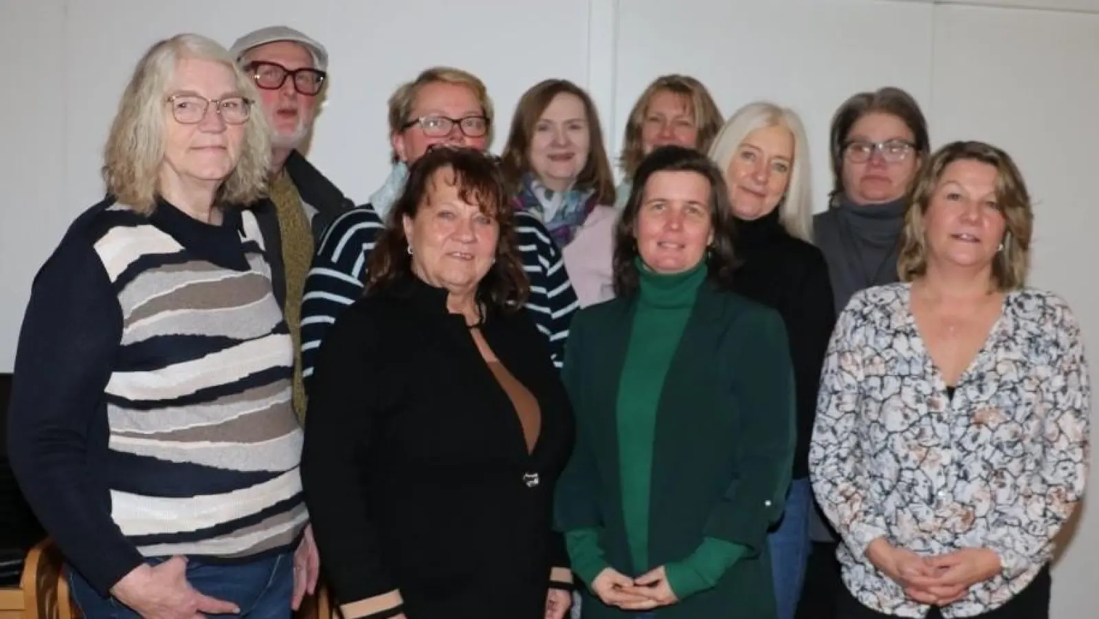 Auf einen Blick: Der Vorstand des wieder gegründeten SoVD-Ortsverbandes Wunstorf.  (Foto: gi)