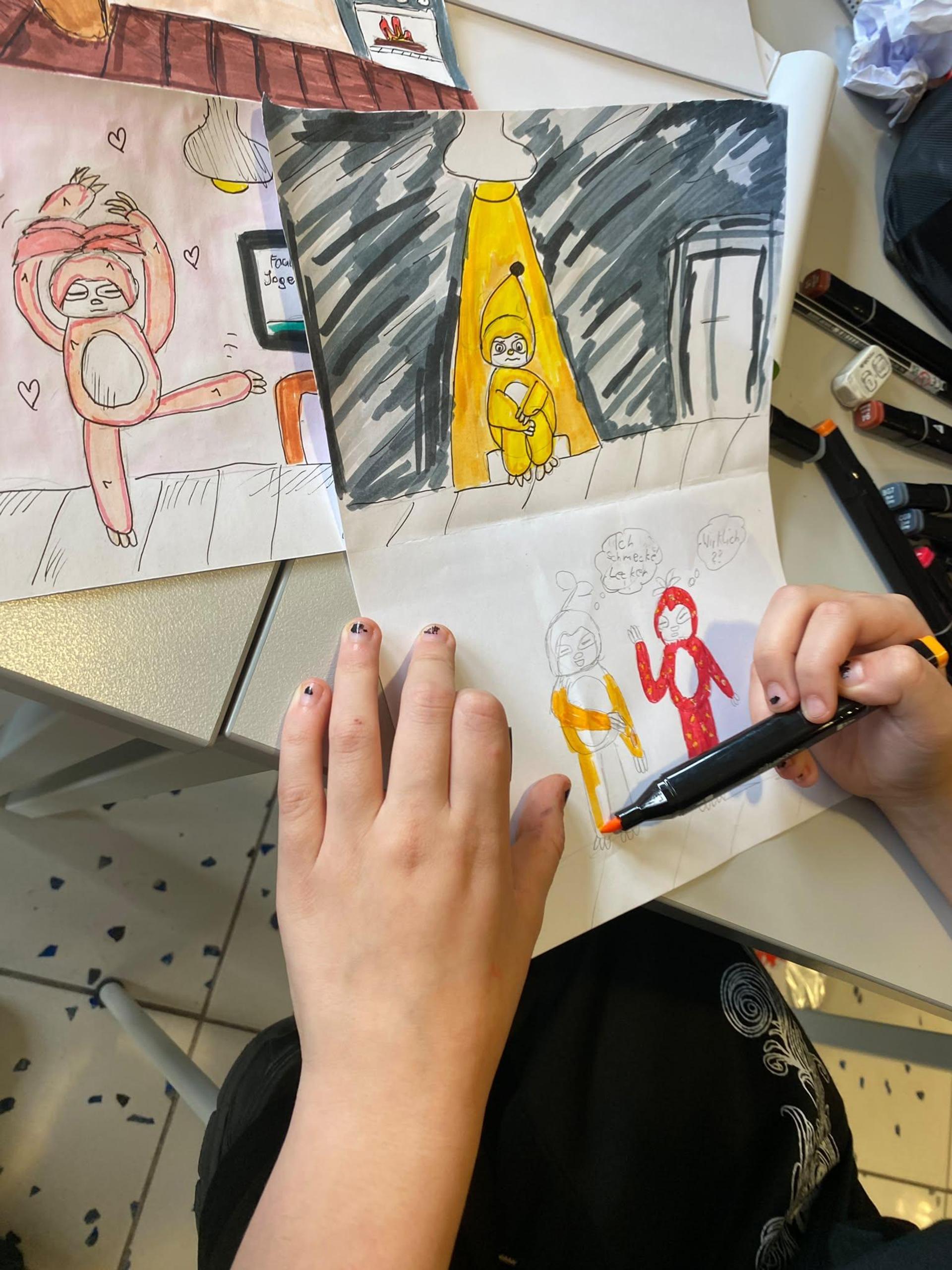 Kunstprojekt Jugendtreff Hagenburg. (Foto: privat)