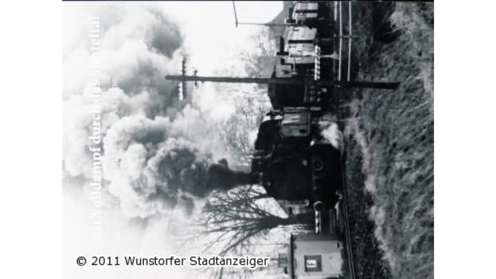 Mit Volldampf durch das schöne Sünteltal (Foto: mh)