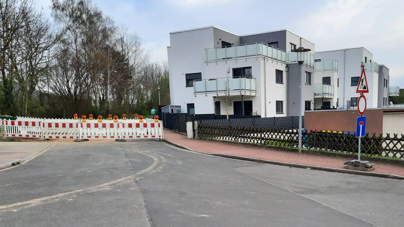 Die Anwohner der naheliegenden Straßen müssen sich über Ostern gedulden. (Foto: ds)