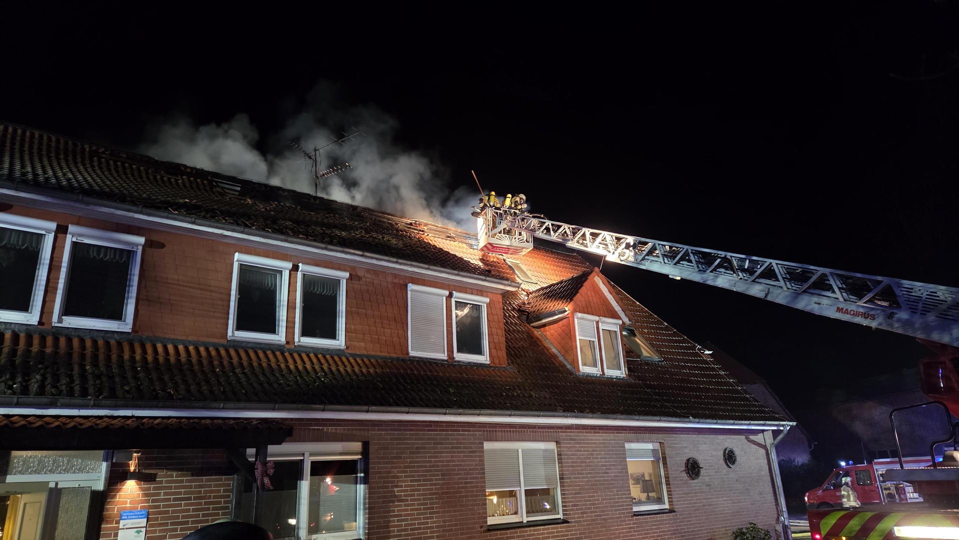 Der Einsatzort: Ein Pflegeheim in Schneeren. (Foto: Feuerwehr)
