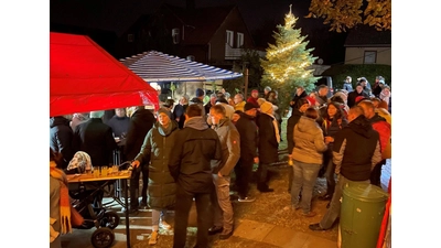 Tannenbaumparty in einem stimmungsvollen Ambiente. (Foto: privat)