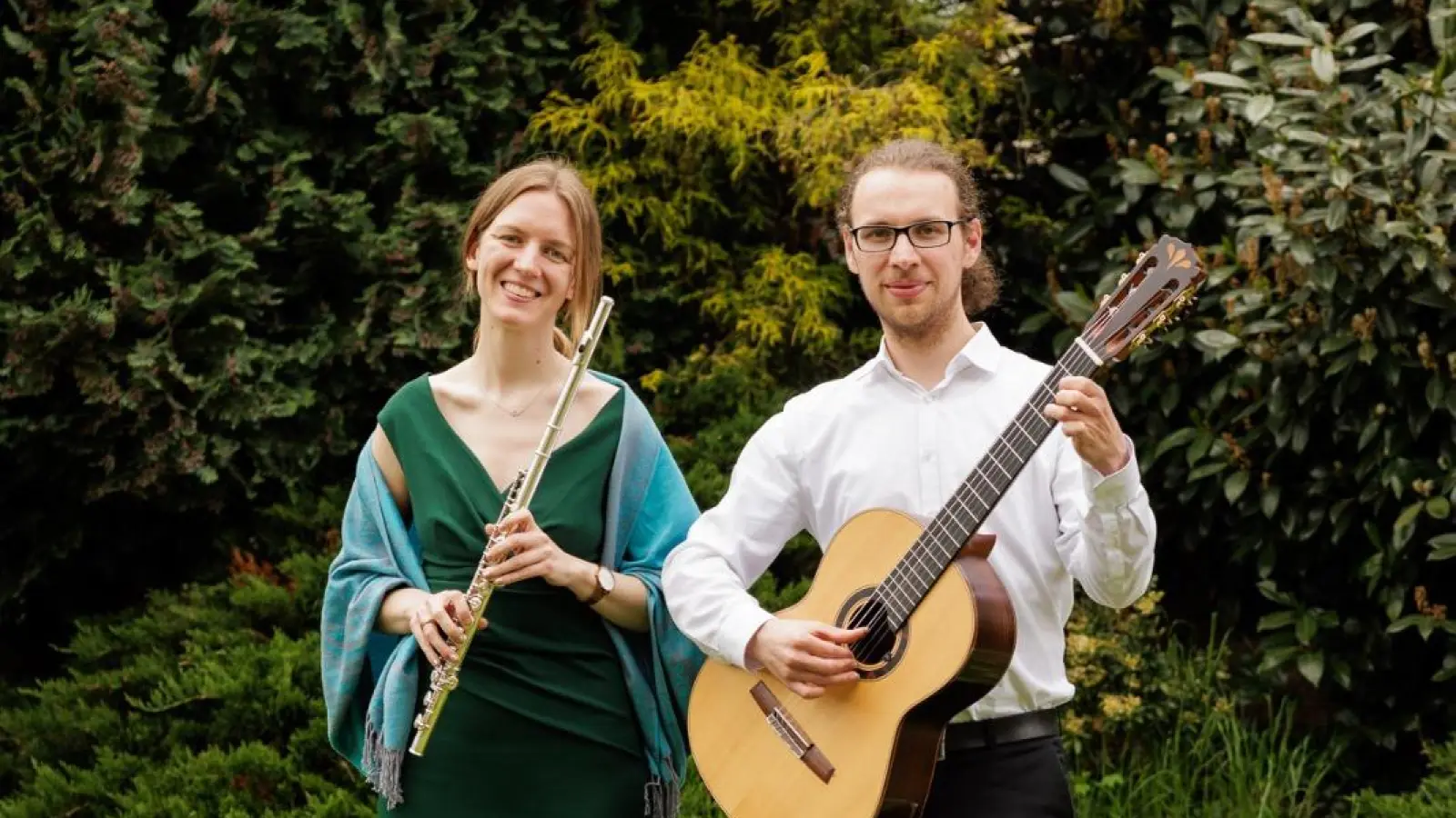 Das Duo Newton III ist Gast in der Sigwardskirche. (Foto: privat)