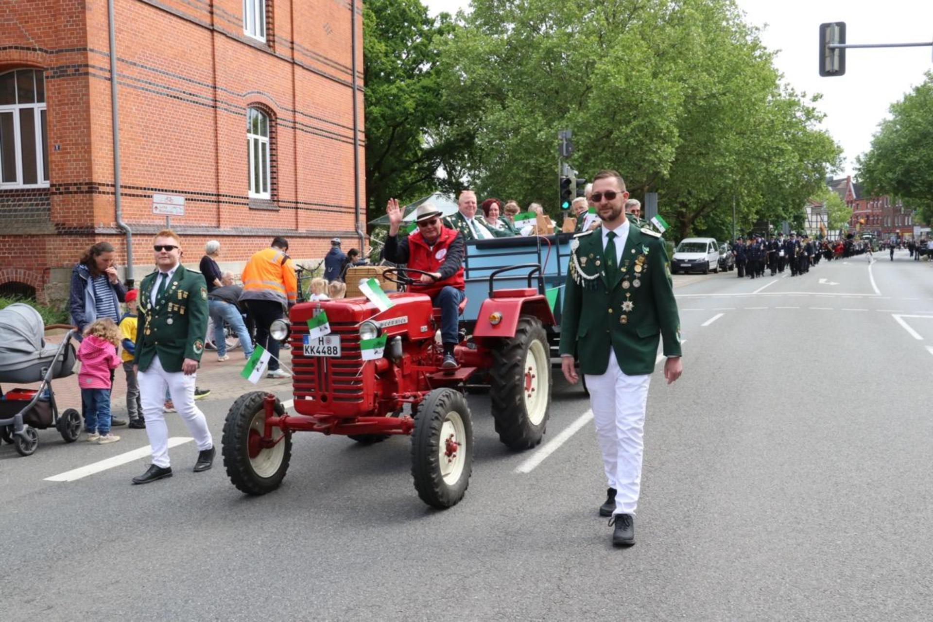 Bilder vom Schützenfest 2025 in Wunstorf. (Foto: gi)