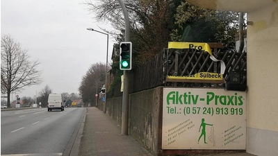 Eine Reihe von Bannern, mit denen sich die Bürgerinitiative für den Umgehungsbau ausspricht, reißen Unbekannte herunter. (Foto: privat)