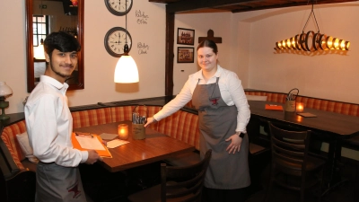 Das Team des „Schmiedegasthauses” wird die Gäste jeweils am Donnerstag auch wieder in der „Esse” verwöhnen.  (Foto: bb)