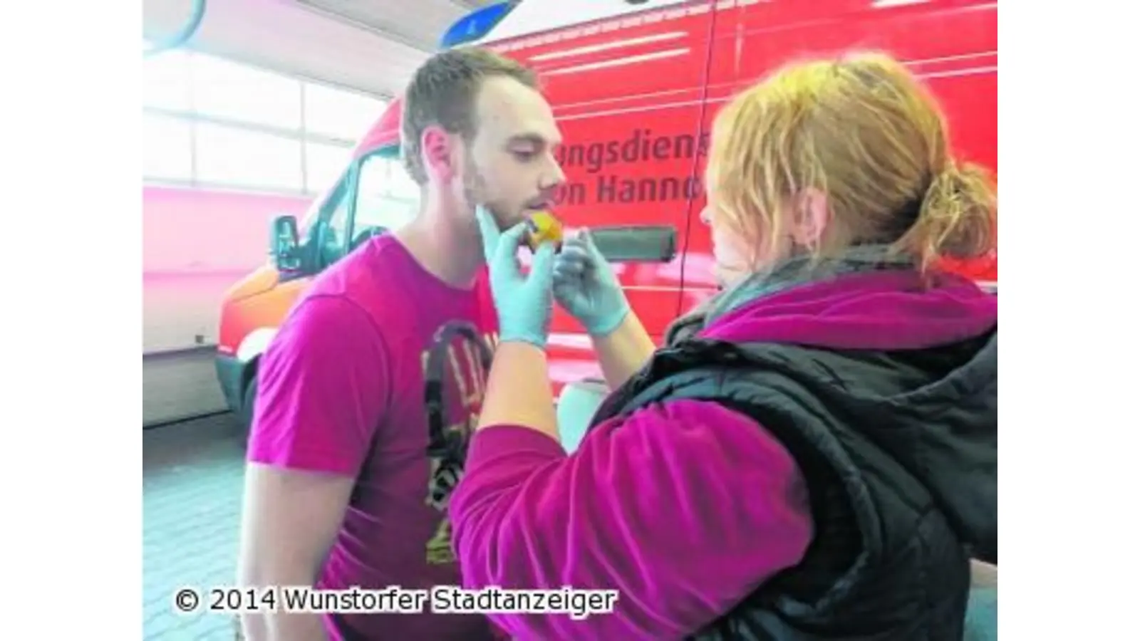 Johanniter bilden sieben Sanitätshelfer aus (Foto: tau)