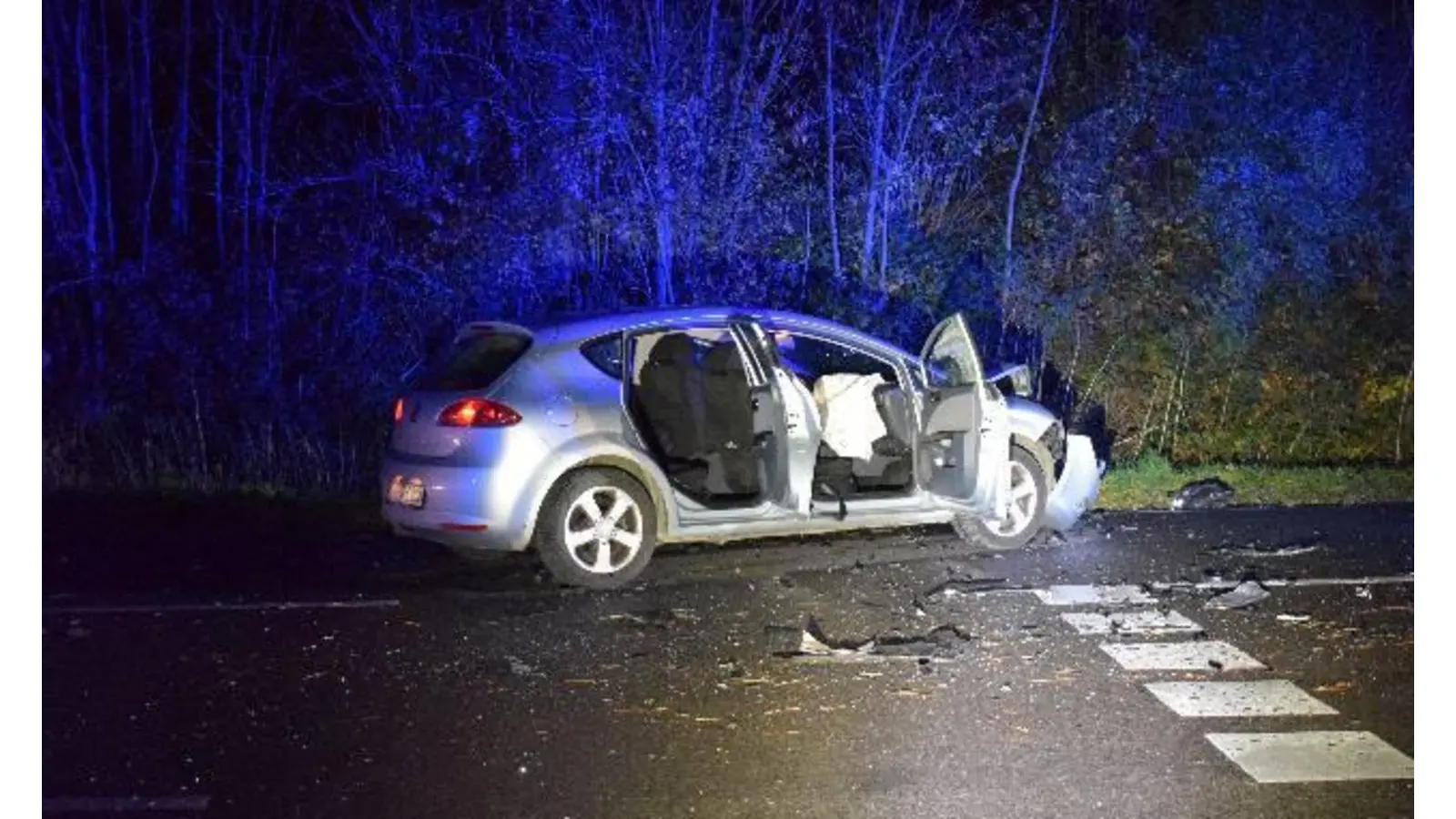 Unfall B65. (Foto: privat)