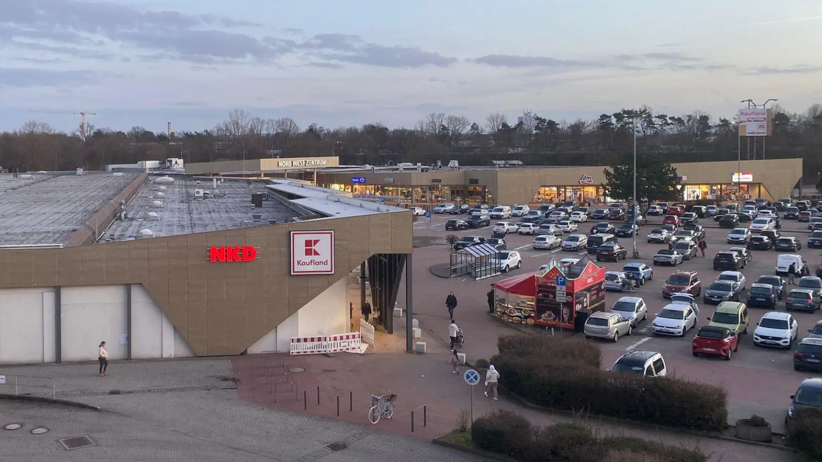 Das Nordwestzentrum: Die Kaufland-Filiale in Garbsen. (Foto: tau)