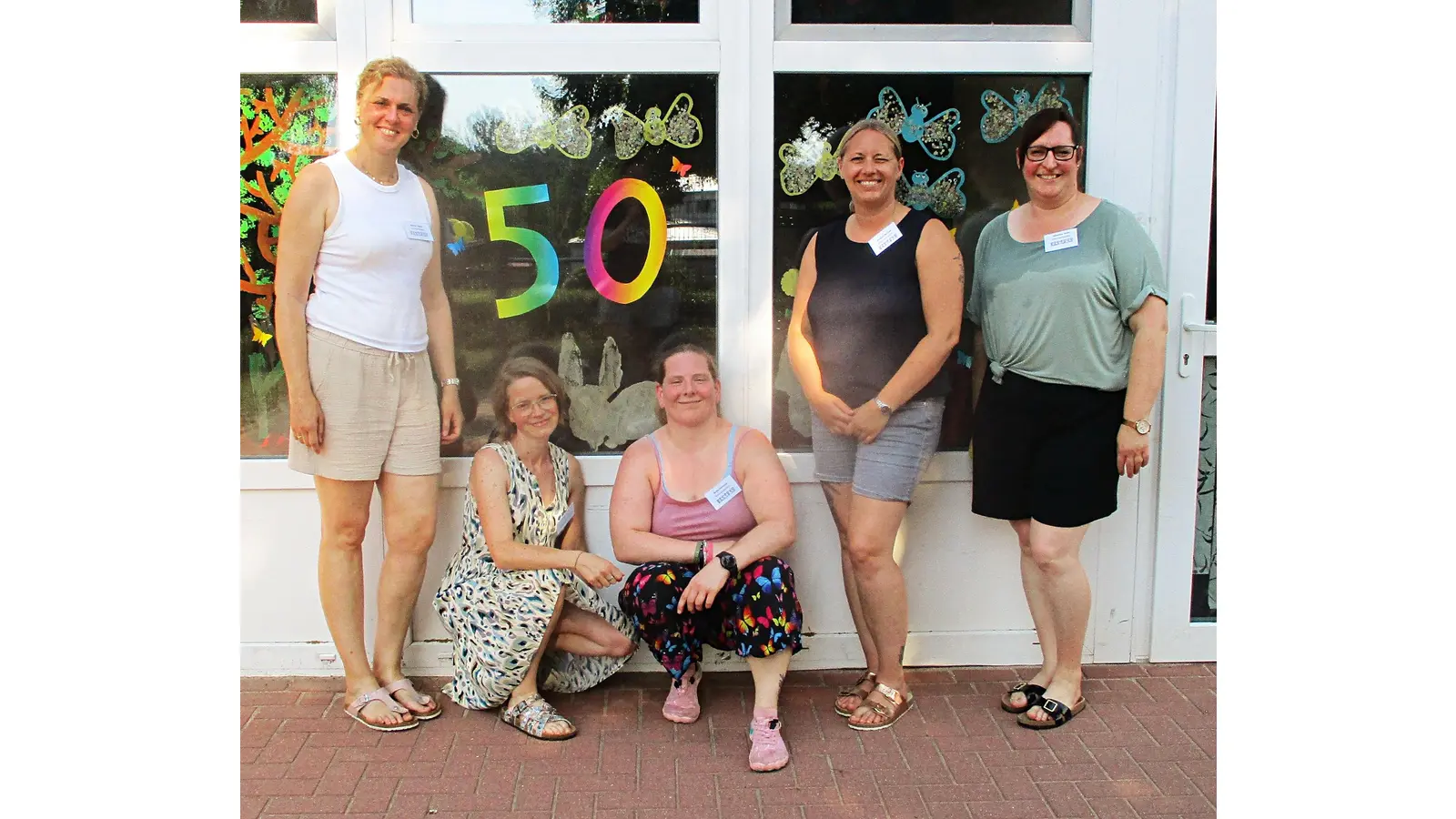 Das Team der Krippe Rappelkiste (v.li.): Mariola Jagiela, Krippenleiterin Stefanie Streit, Britta Herrmann, Jeannine Bernsee, Alexandra Simon. Nicht auf dem Foto: Sabrina Franz. (Foto: Samtgemeinde Rodenberg)
