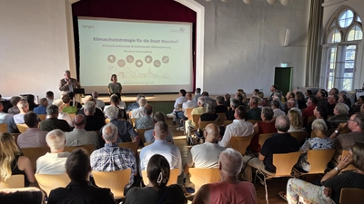 Ergebnisse vorgestellt: Infoveranstaltung zum Klimaschutzkonzept und der Kommunalen Wärmeplanung. (Foto: tau)