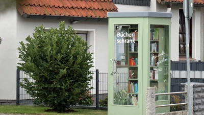 Neue Funktion: Ehemalige Telefonzelle ist jetzt ein Bücherschrank. (Foto: privat)
