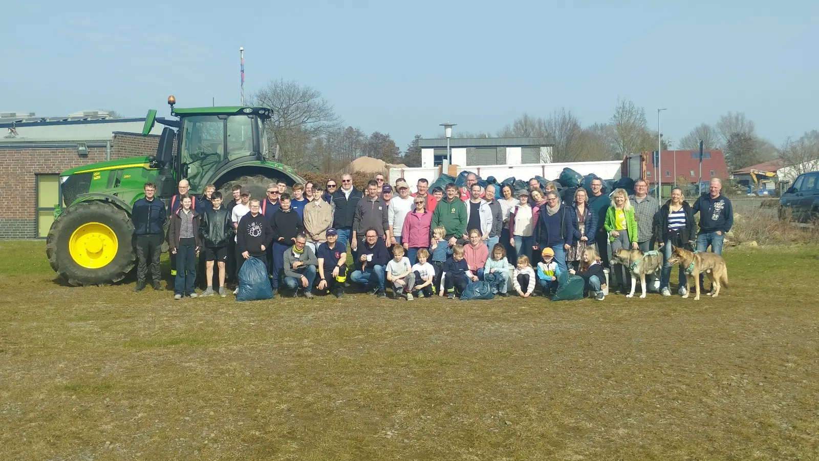 Dank der engagierten Bürger ist der Flecken nun wieder sauber.  (Foto: privat)