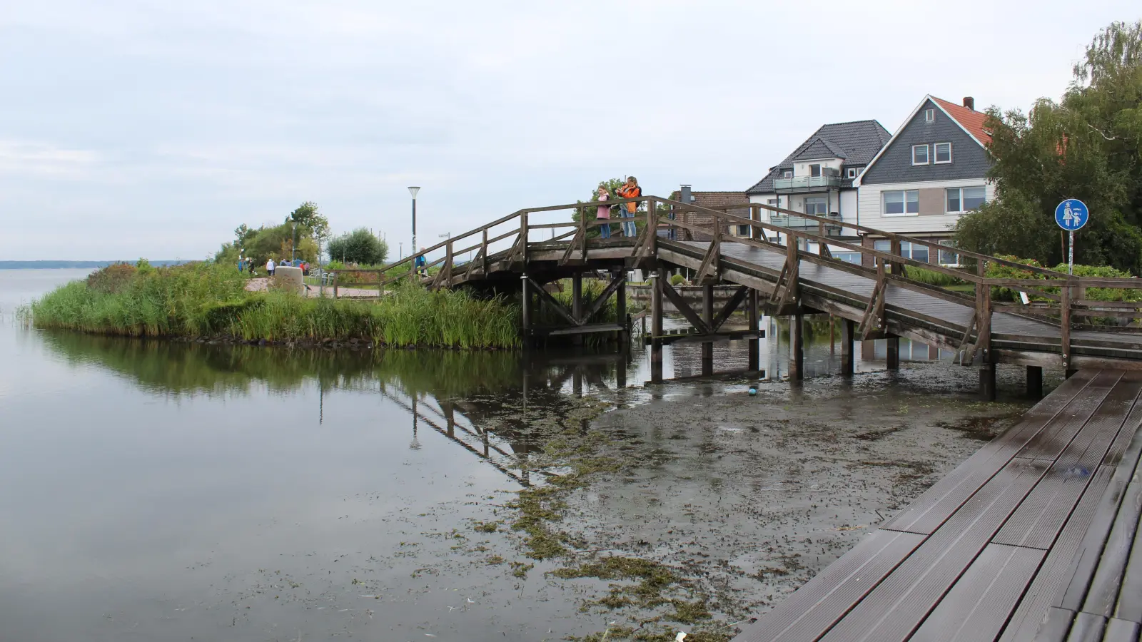 Steinhuder Meer: Geringer Wasserstand und Schlamm. (Foto: wb)