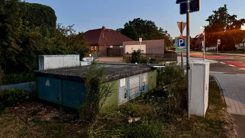In Liethe: Die betroffene Trafostation. (Foto: Feuerwehr)