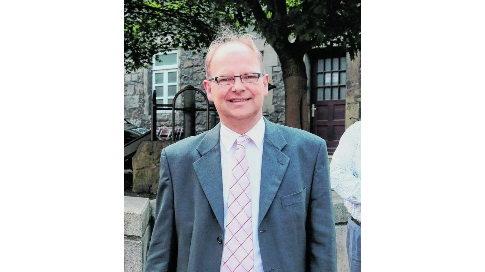 Sven Janisch bei seiner Aufstellung in Stadthagen. (Foto: bb)