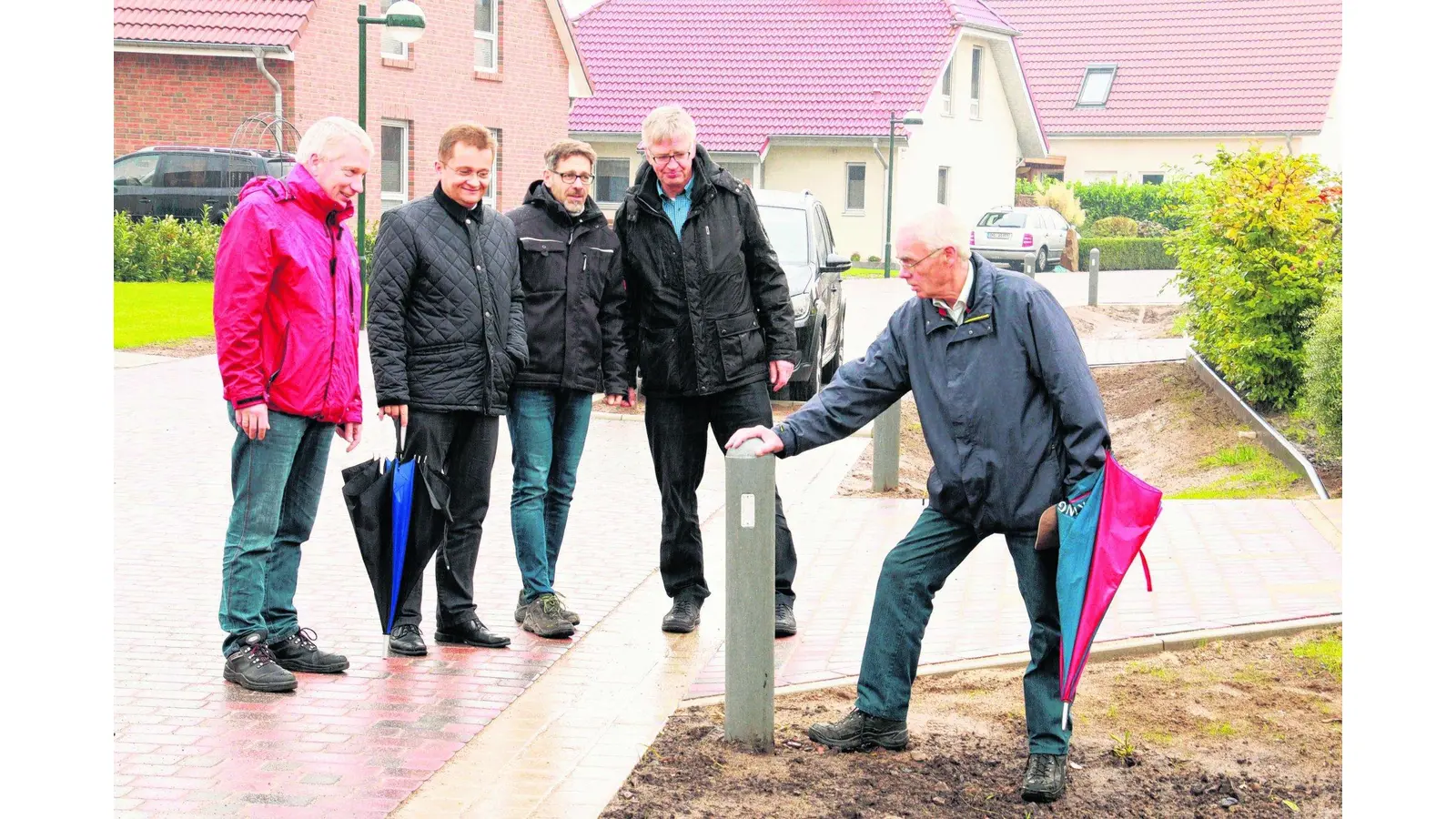 Anwohner loben Arbeit der Baufirma (Foto: gi)