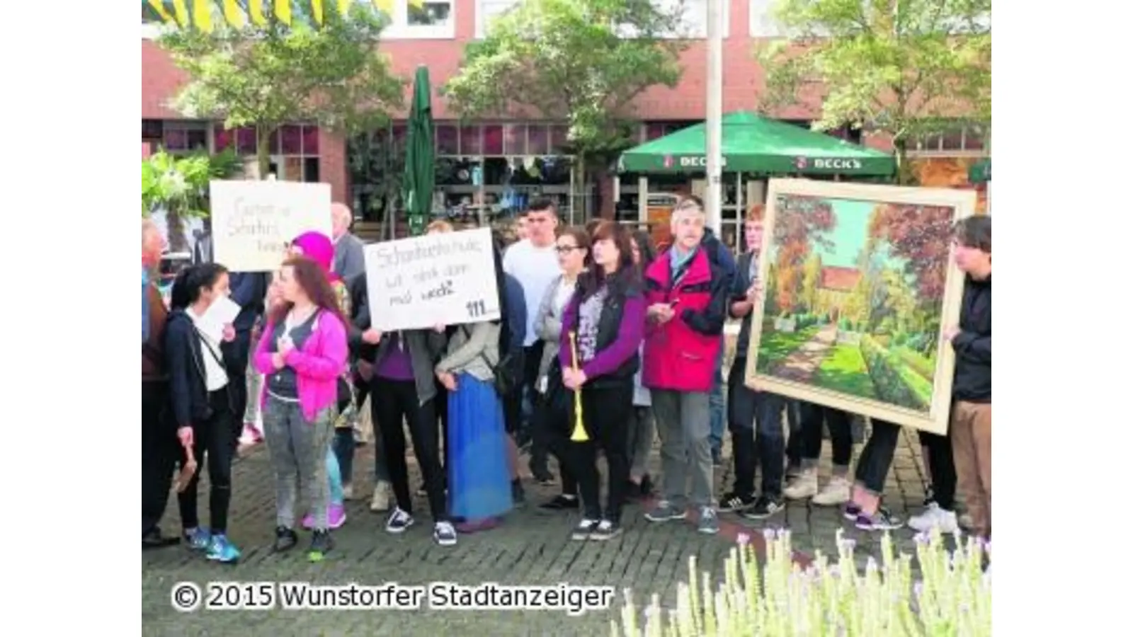 Abschied von der Scharnhorstschule (Foto: red)
