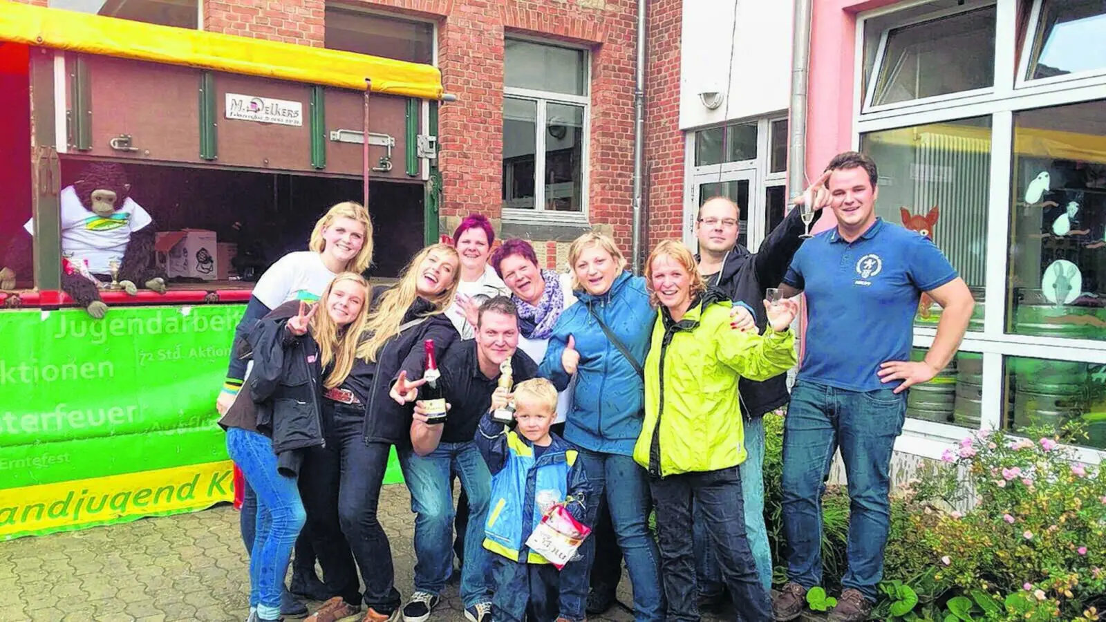 Landjugend-Wette fast gewonnen (Foto: ew)