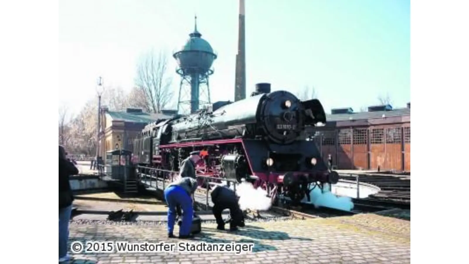 Mit Volldampf gehts zum Berliner Technikmuseum (Foto: ew)