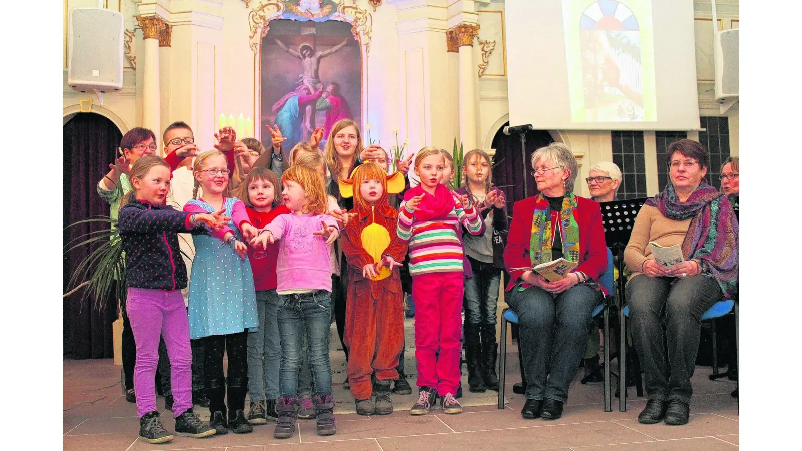 Kinder erstmals beim Weltgebetstag (Foto: jan)