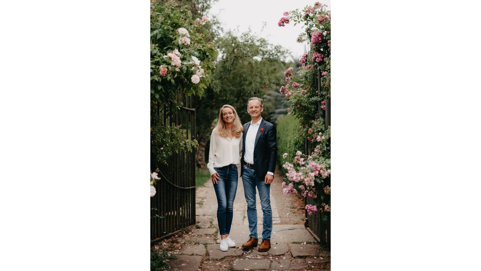 Tanja und Nicolaus von Schöning freuen sich auf die Eröffnung von „Romantic Garden”. (Foto: Privat)