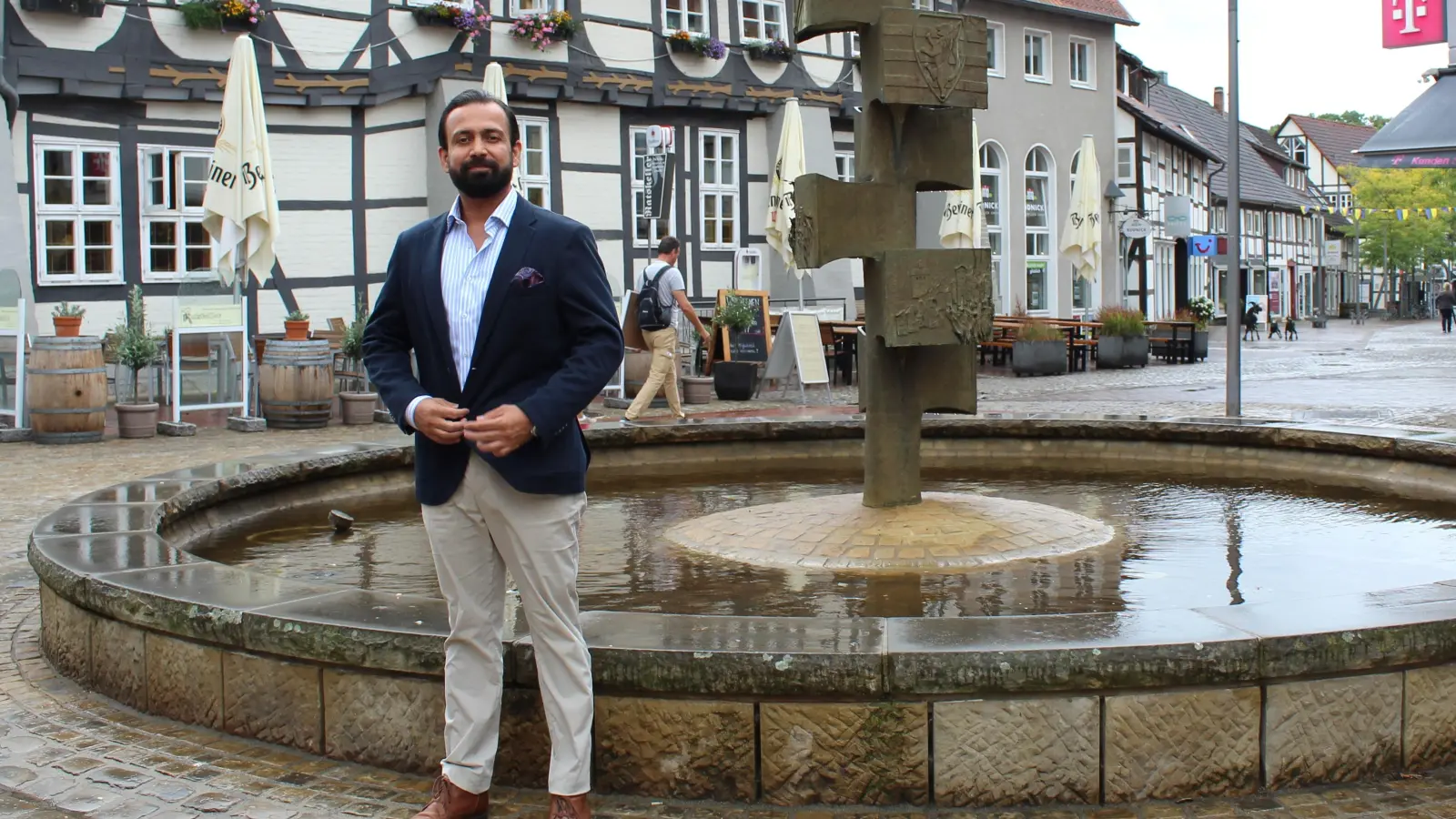 Ist dankbar für die Chance, seinen Traum von der Schauspielerei umsetzen zu können: Zabih Khan.  (Foto: wb)