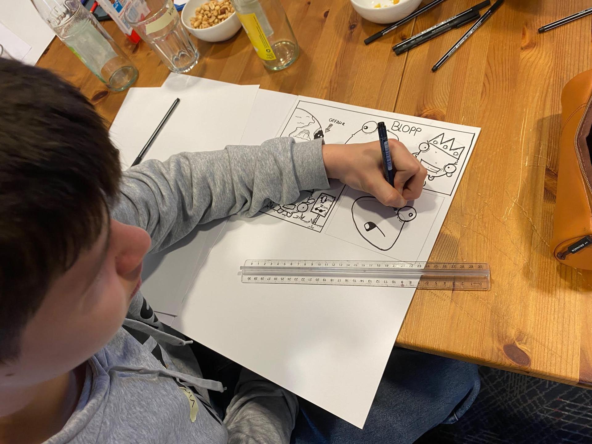 Kunstprojekt Jugendtreff Hagenburg. (Foto: privat)