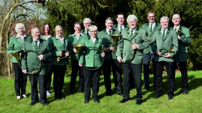 Machen Musik: Die Jagd- und Alphornbläser Loccum. (Foto: privat)