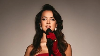 Am Mikrofon: Oxana Voytenko. (Foto: privat)