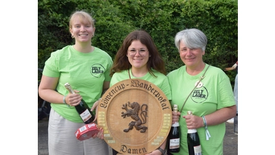 Laura Deterding, Antonia Falius und Anja Falius. (Foto: privat)