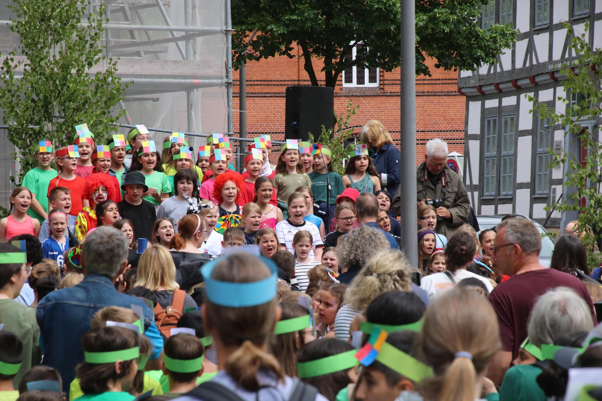 Impressionen vom Kinderschützenfest in Wunstorf. (Foto: gi)