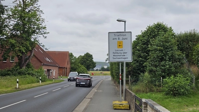 Verkehrslenkung: Hinweisschilder weisen auf Umleitungen hin. (Foto: tau)