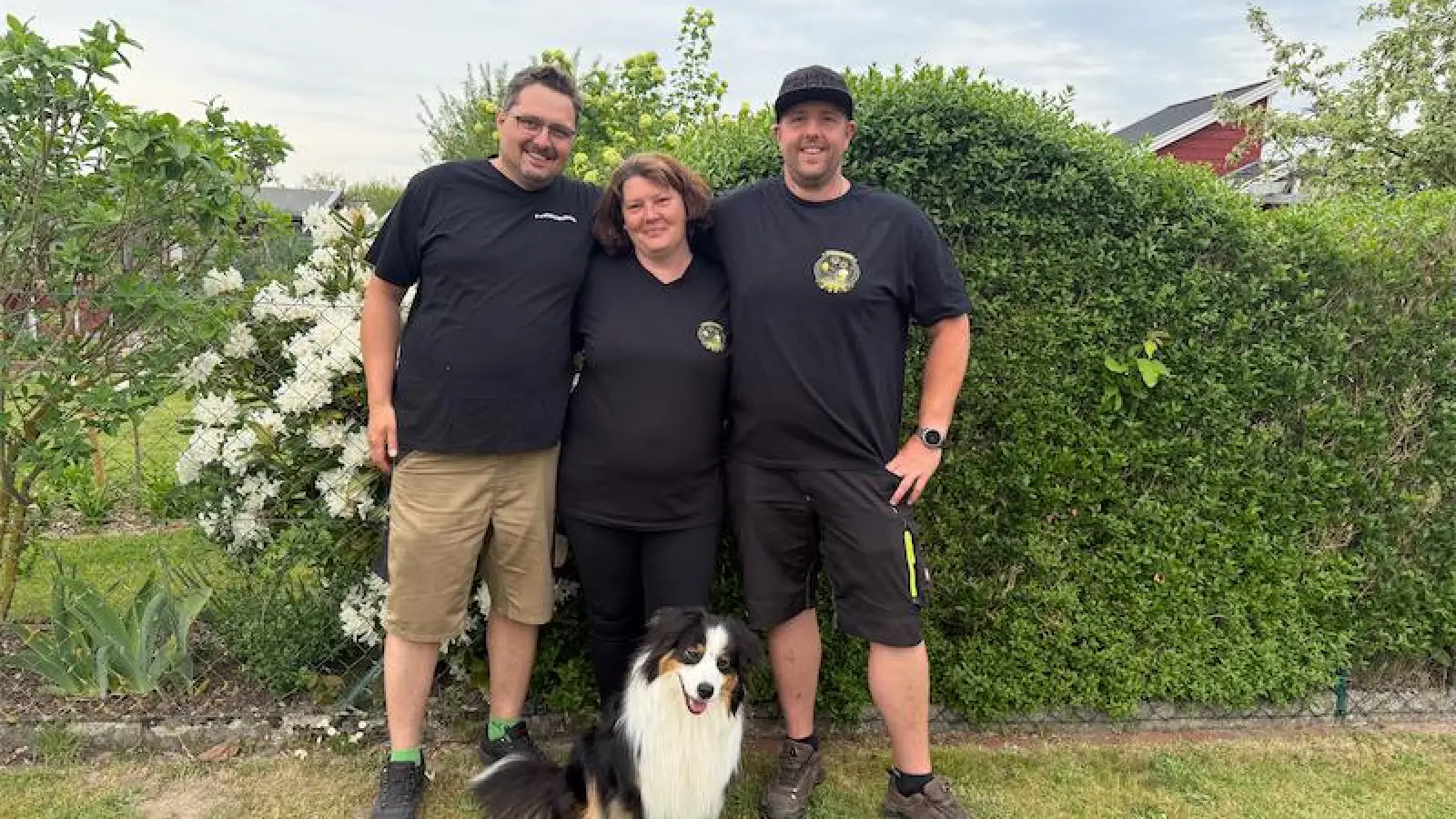 Der Festausschuss der Gartenfreunde (v.li.): Jan Kliemann, Sonja Langheinrich und Karsten (Mucki) Schneider. (Foto: privat)